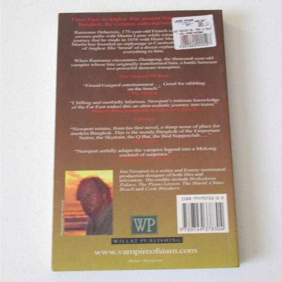 Jim Newport 3 Paperback Book Lot Vampire Of Siam Series Reckoning Ramonne 2000s - Picture 11 of 13